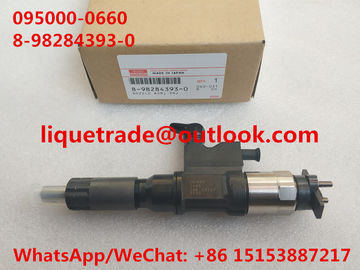 الصين حاقن وقود دينسو 095000-0660 لـ ISUZU 4HK1 ، 6HK1 8982843930 ، 8-98284393-0 ، 8982843931 المزود