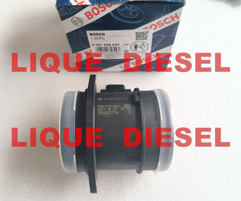 مستشعر BOSCH 0281006042 0281006042 281006042 Maf مستشعر مقياس تدفق الهواء الكتلي 0281006042 المزود