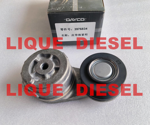 أجزاء المحرك الكمون ، شداد حزام الديزل 3976834 Dongfeng Truck Tensioner Pully المزود