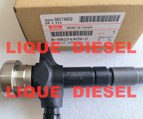 حقن الوقود من DENSO 095000-8030 8-98074909-2 0950008030 8980749092 8-98074909-0 8-98074909-1 المزود