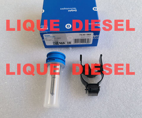 مجموعة صمامات الفوهة DELPHI 7135-582 (تشمل الفوهة F340 + الصمام 28297167) مجموعات إصلاح 7135582 ل 28540276 المزود