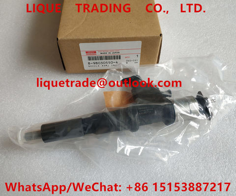 حاقن DENSO 6654 095000-6654 ، 095000-5504 لـ ISUZU 8-98030550-4 ، 8980305504 ، 98030550 ، 8-98030550-0 ، 8980305500 المزود