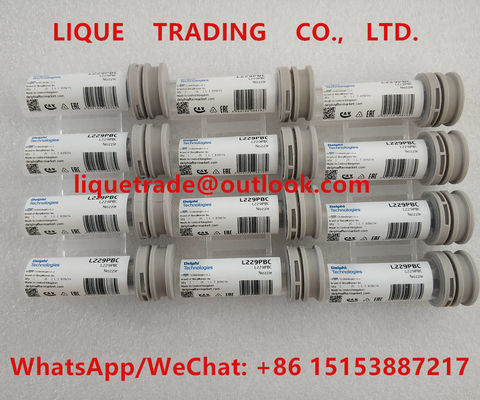 فوهة حاقن السكك الحديدية المشتركة DELPHI L229PBC ، L229 ، NOZZLE 229 ، 229PBC المزود