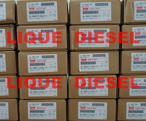 حاقن الوقود DENSO 8-98011604-5 ، 8-98011604-0 ، 98011604 لـ ISUZU 8980116045 ، 8980116040 ، 8980116044 ، 8980116041 المزود